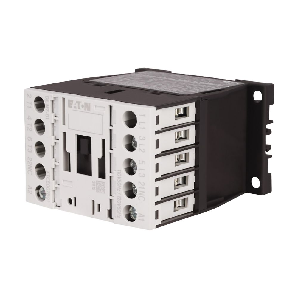 Cutler Hammer XTCE015B10AD Motor Control | 600V 3 phase 15A 3 pole 120V coil XT Series