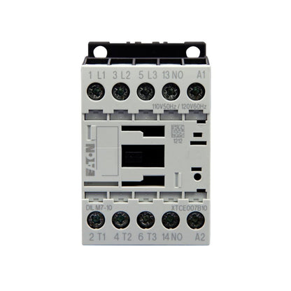 Cutler Hammer XTCE007B10A Contactor | 3P 3PH 600V 7A 120V coil XT Series