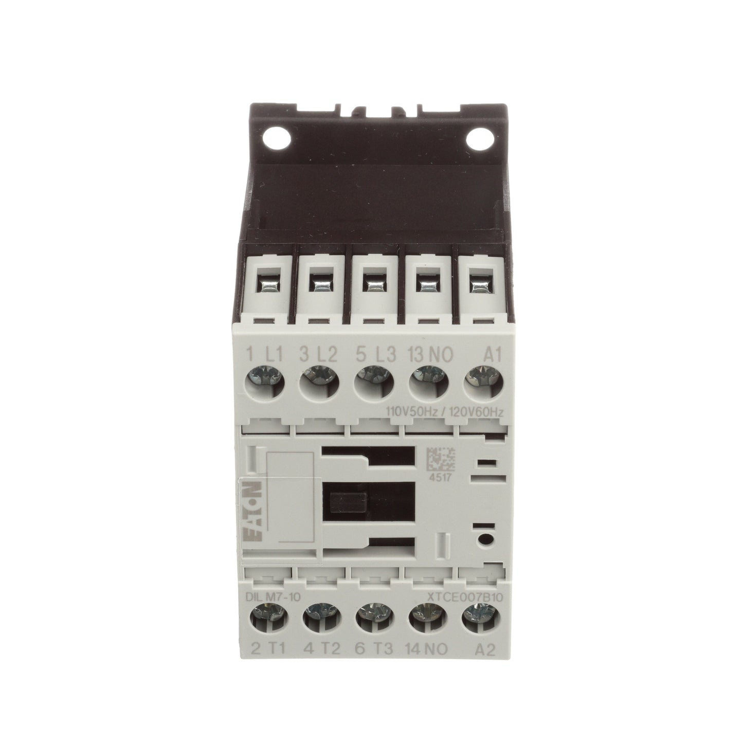 Cutler Hammer XTCE007B10A Contactor | 3P 3PH 600V 7A 120V coil XT Series