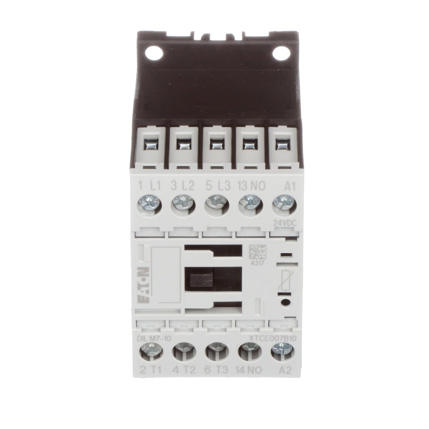 Cutler Hammer XTCE007B10TD Contactor | 3P 3PH 600V 7A 24V XT Series