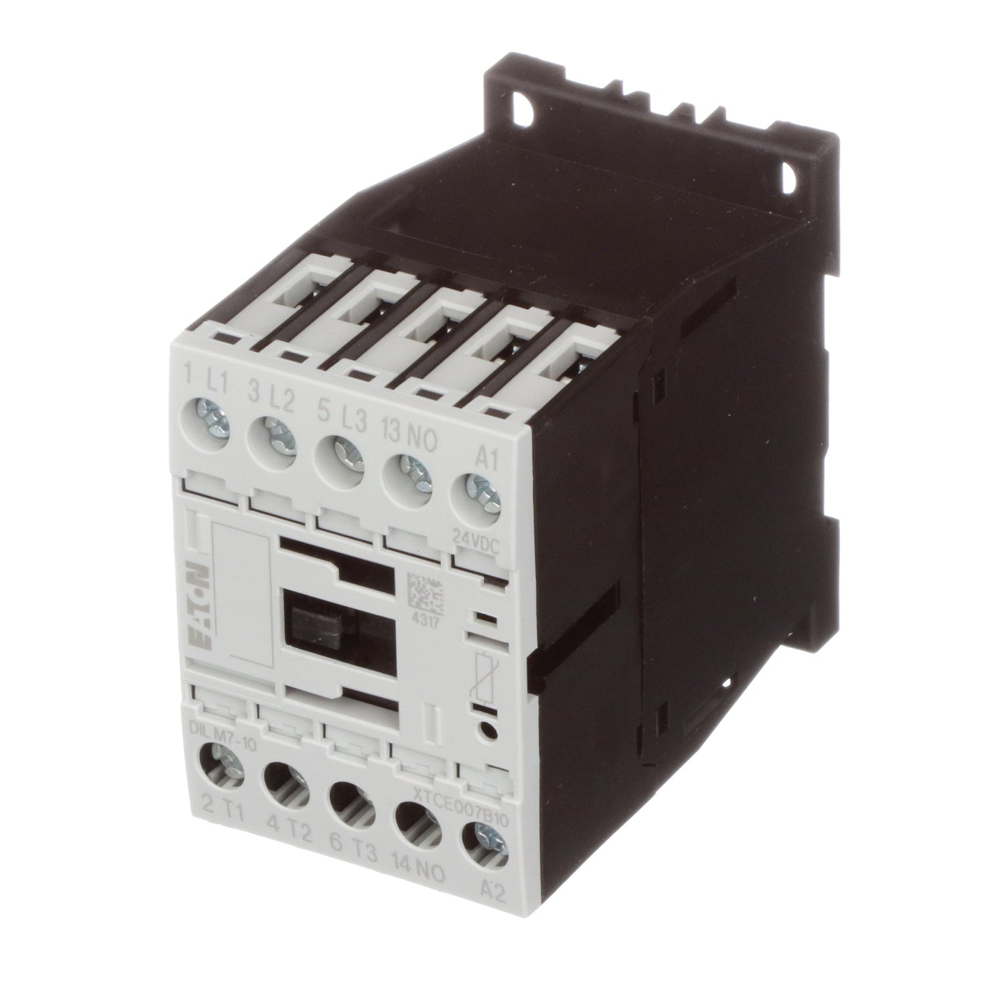 Cutler Hammer XTCE007B10TD Contactor | 3P 3PH 600V 7A 24V XT Series