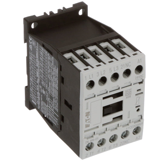 Cutler Hammer XTCE009B01TD Contactor | 3P 3PH 600V 9A 24V XT Series