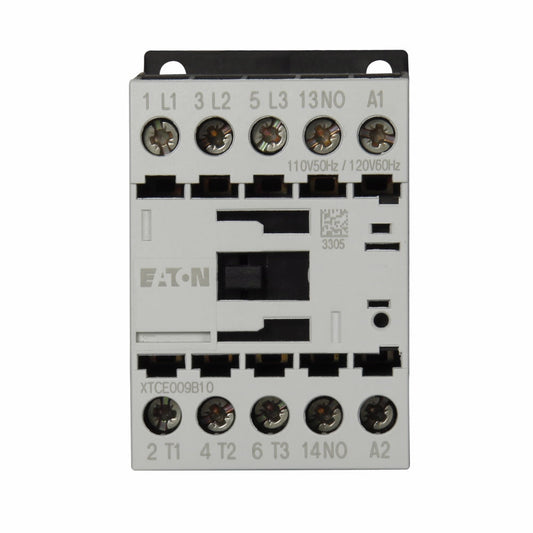 XTCE009B10A Cutler Hammer XT Series Contactor 600V 9A 120V Coil - Essential Electric Supply