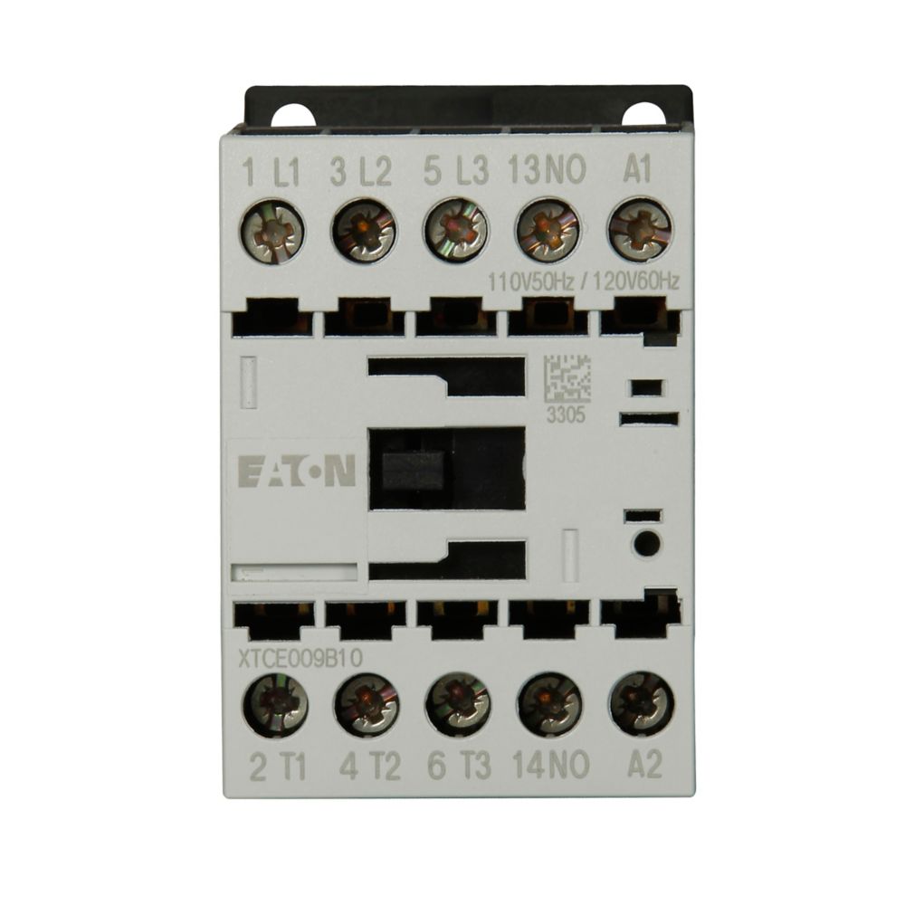 Cutler Hammer XTCE009B10A Contactor | 3P 3PH 600V 9A 120V Coil XT Series