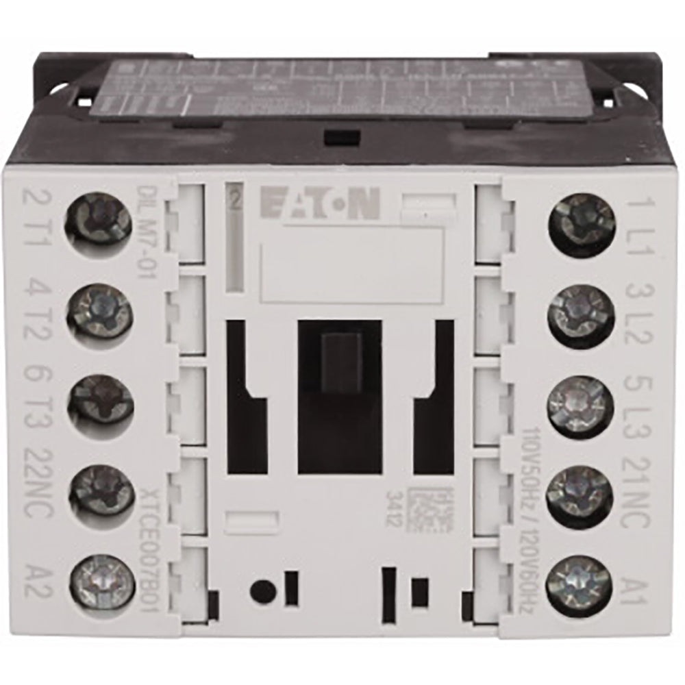 Eaton XTCE012B01TD Contactor | 3P 3Ph 12A 24V XT Series
