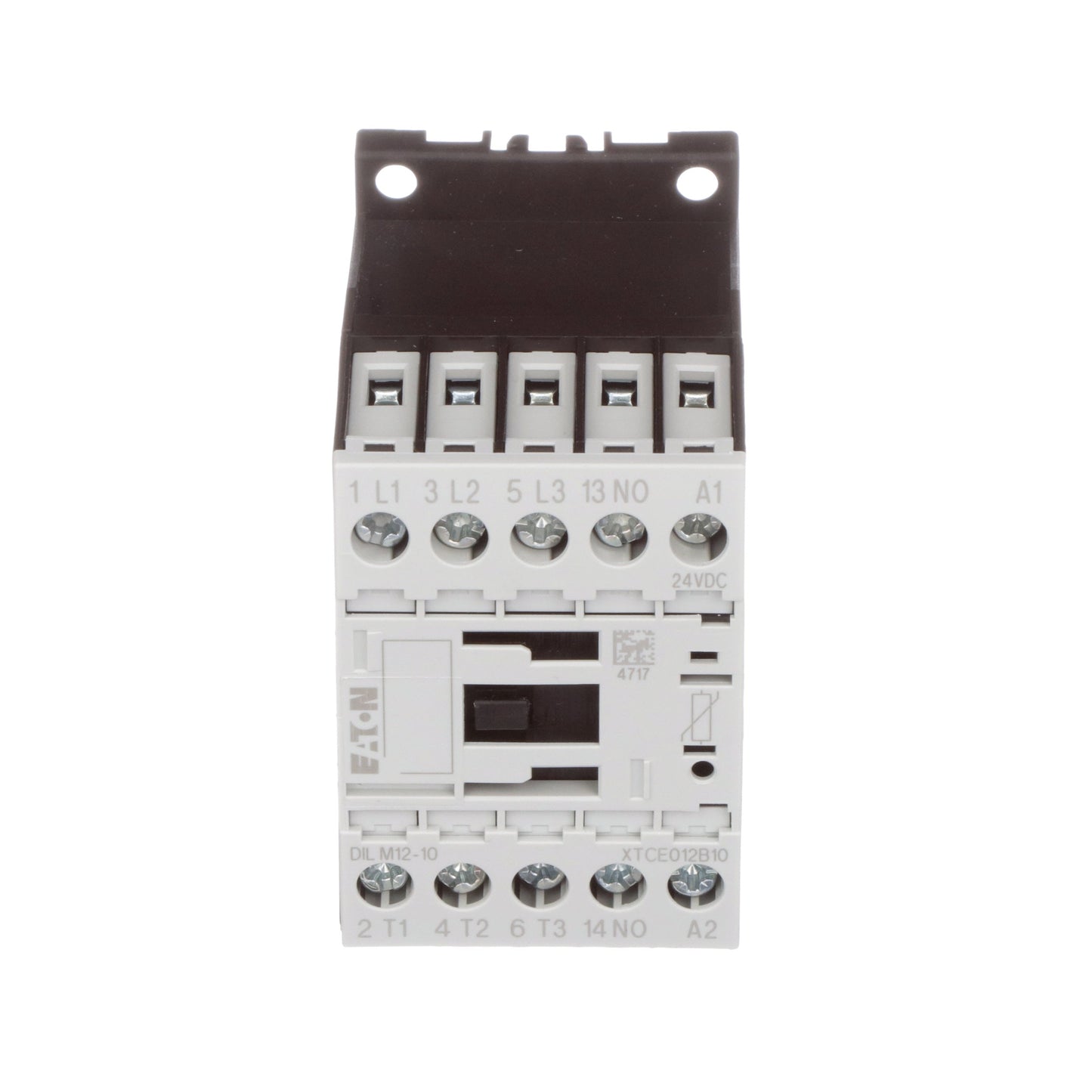 Cutler Hammer XTCE012B10TD Contactor | 3P 3PH 600V 12A 24V XT Series