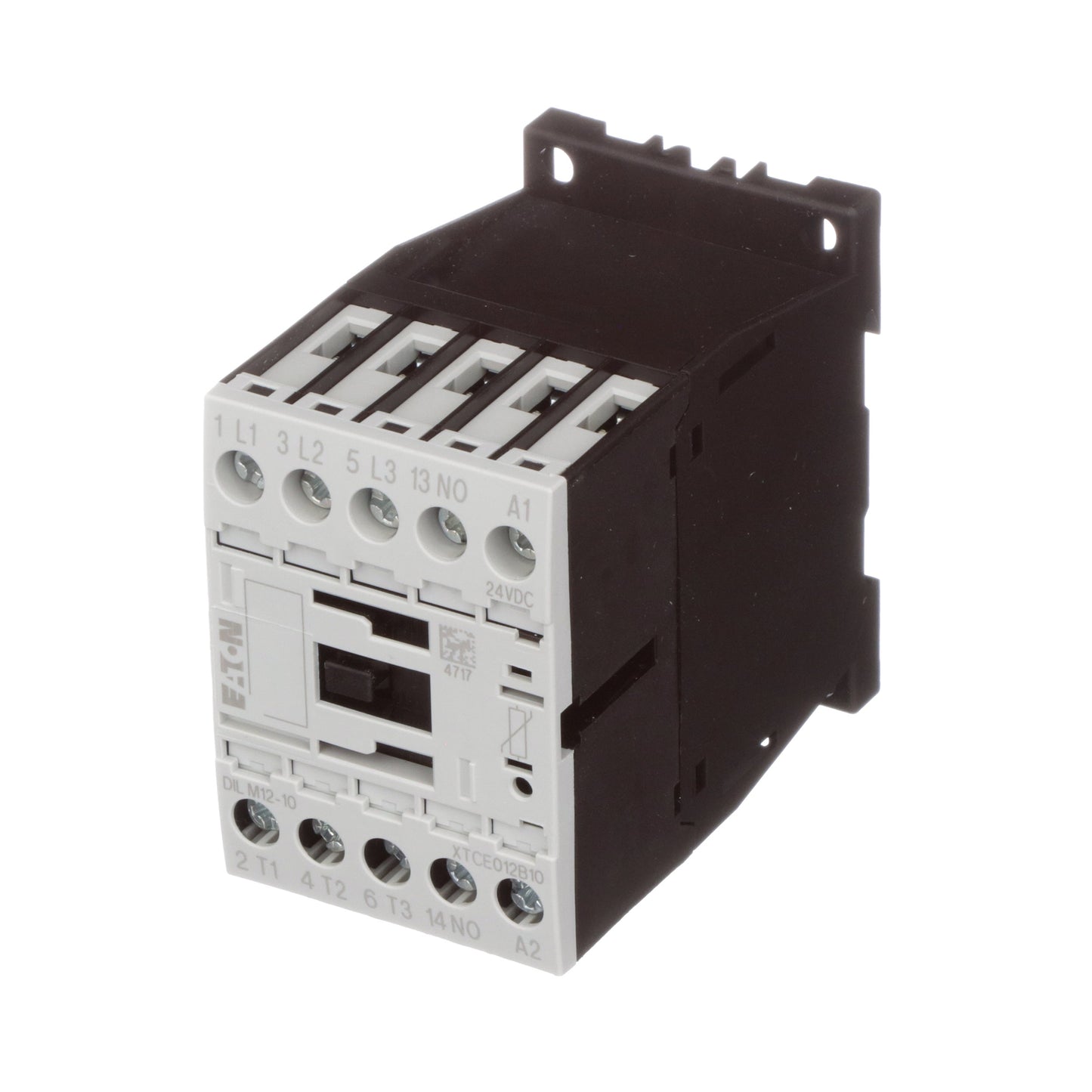 Cutler Hammer XTCE012B10TD Contactor | 3P 3PH 600V 12A 24V XT Series