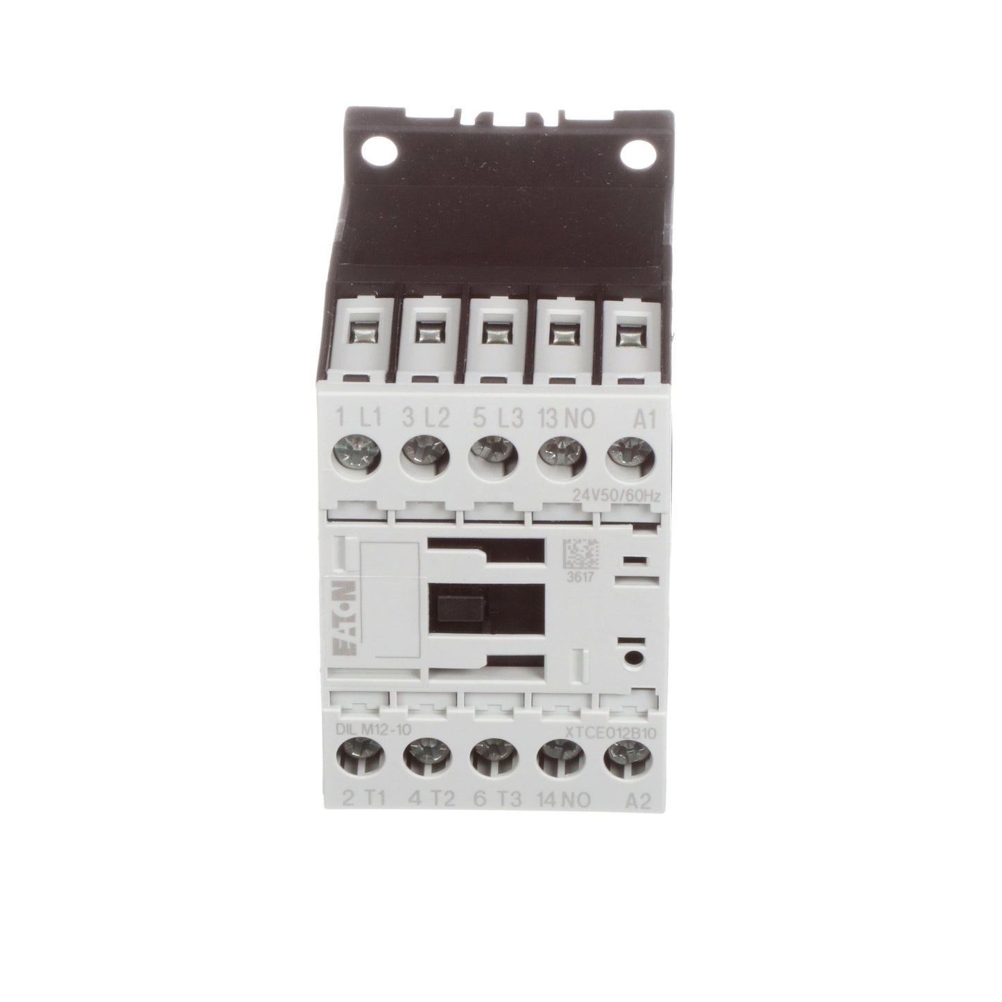 Cutler Hammer XTCE012B10T Contactor | 3P 3PH 600V 12A 24V XT Series