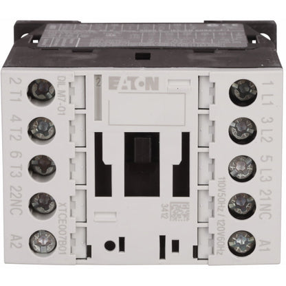 Cutler Hammer XTCE015B01TD Contactor | 3P 3PH 600V 15A 24V XT Series
