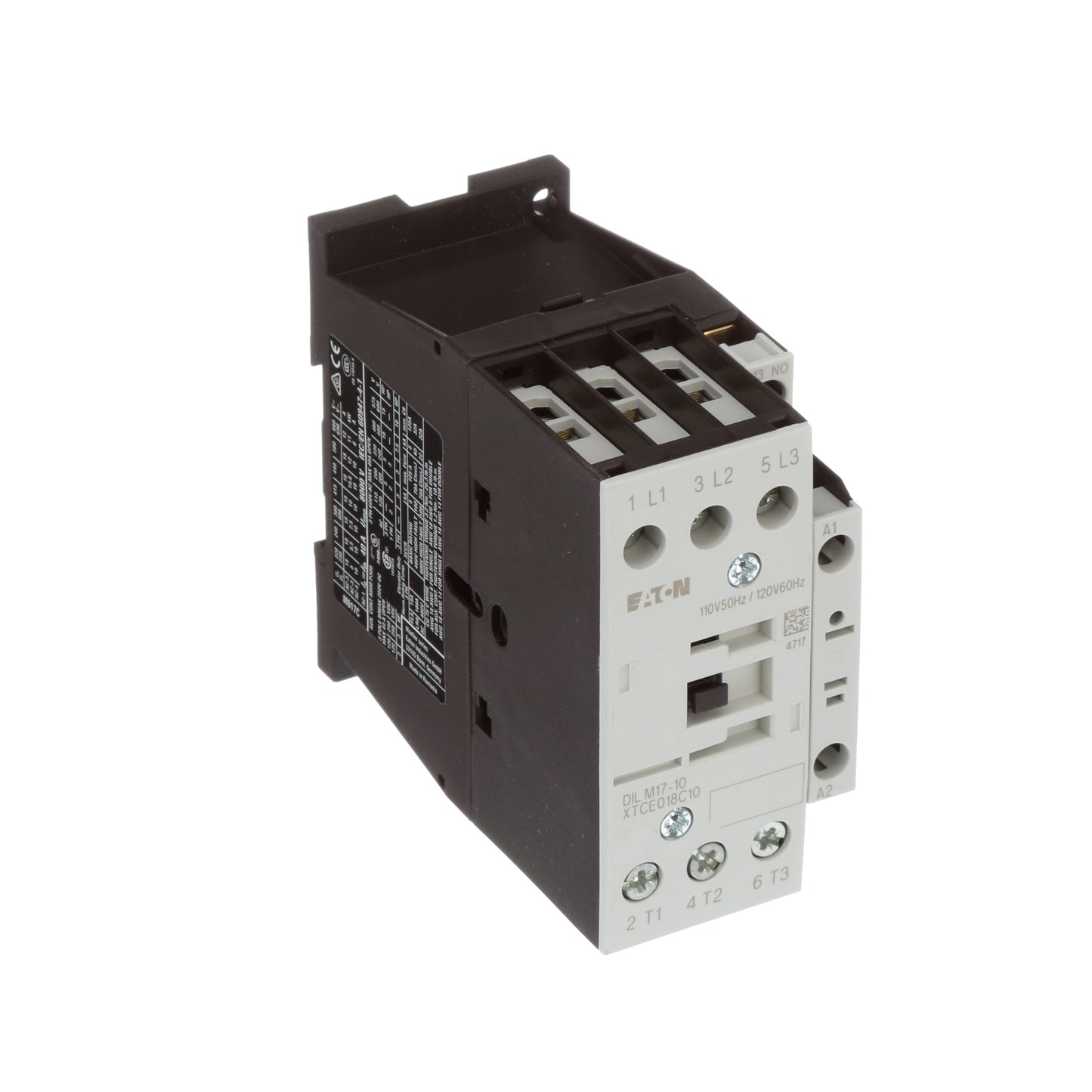 Cutler Hammer XTCE018C10A Contactor | 3P 3PH 600V 18A 120V Coil XT Series