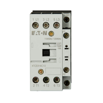 Cutler Hammer XTCE018C10E Contactor | 3P 3PH 600V 18A 208V XT Series
