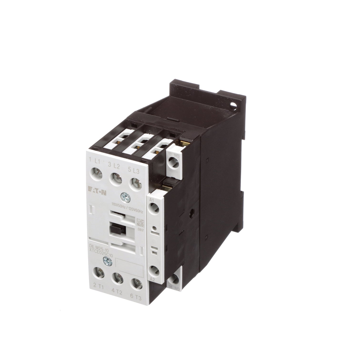 Cutler Hammer XTCE025C10A Contactor | 3P 3PH 600V 25A 120V Coil XT Series