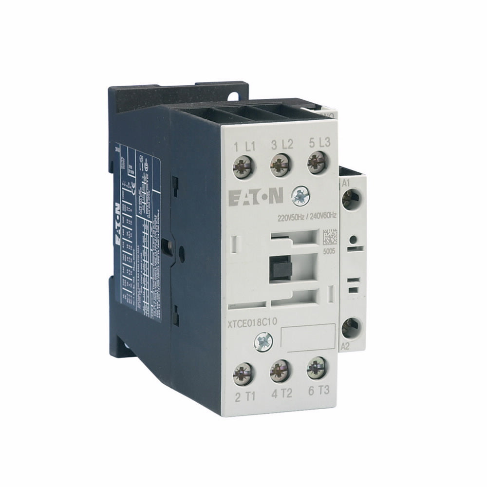 XTCE025C10B Cutler Hammer XT Series Contactor 3 pole 3 phase 600V 25A 240V coil - Essential Electric Supply