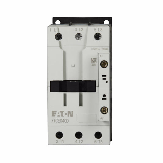 XTCE040D00E Cutler Hammer XT Series Contactor 600V 40A 208V Coil - Essential Electric Supply