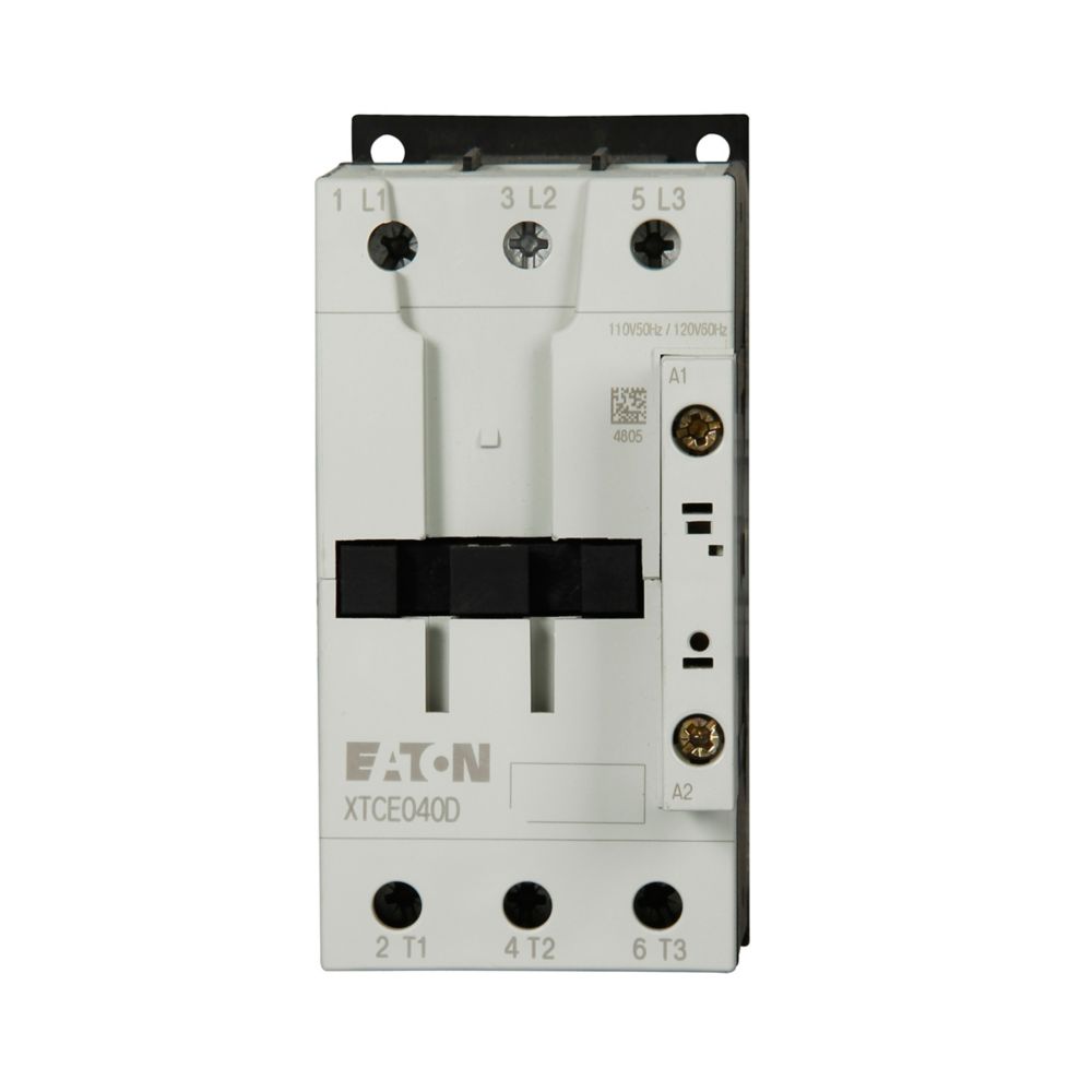 Cutler Hammer XTCE050D00A Motor Control | 3P 3 phase 600V 50A 120V coil XT Series