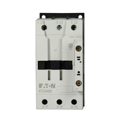 Cutler Hammer XTCE050D00A Motor Control | 3P 3 phase 600V 50A 120V coil XT Series