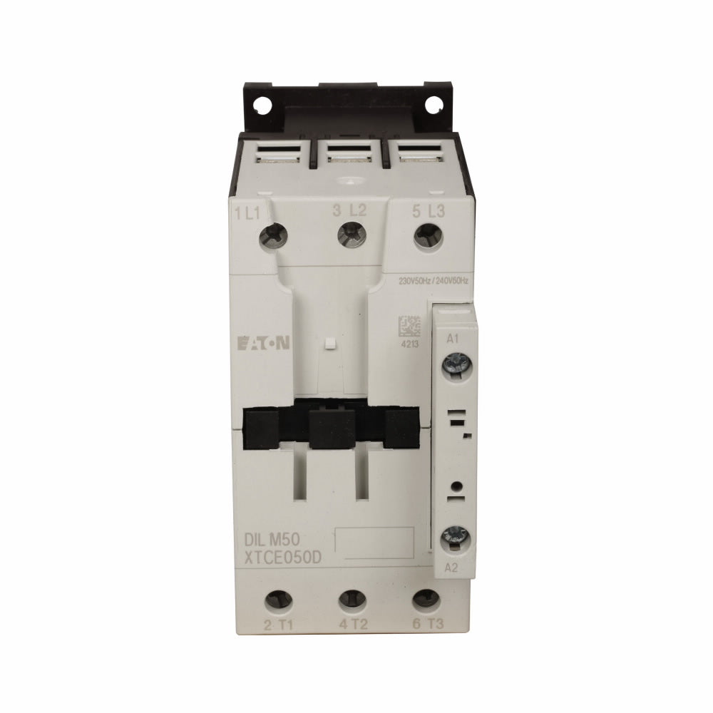 XTCE050D00TD Cutler Hammer XT Series Contactor 600V 50A 27V Coil - Essential Electric Supply