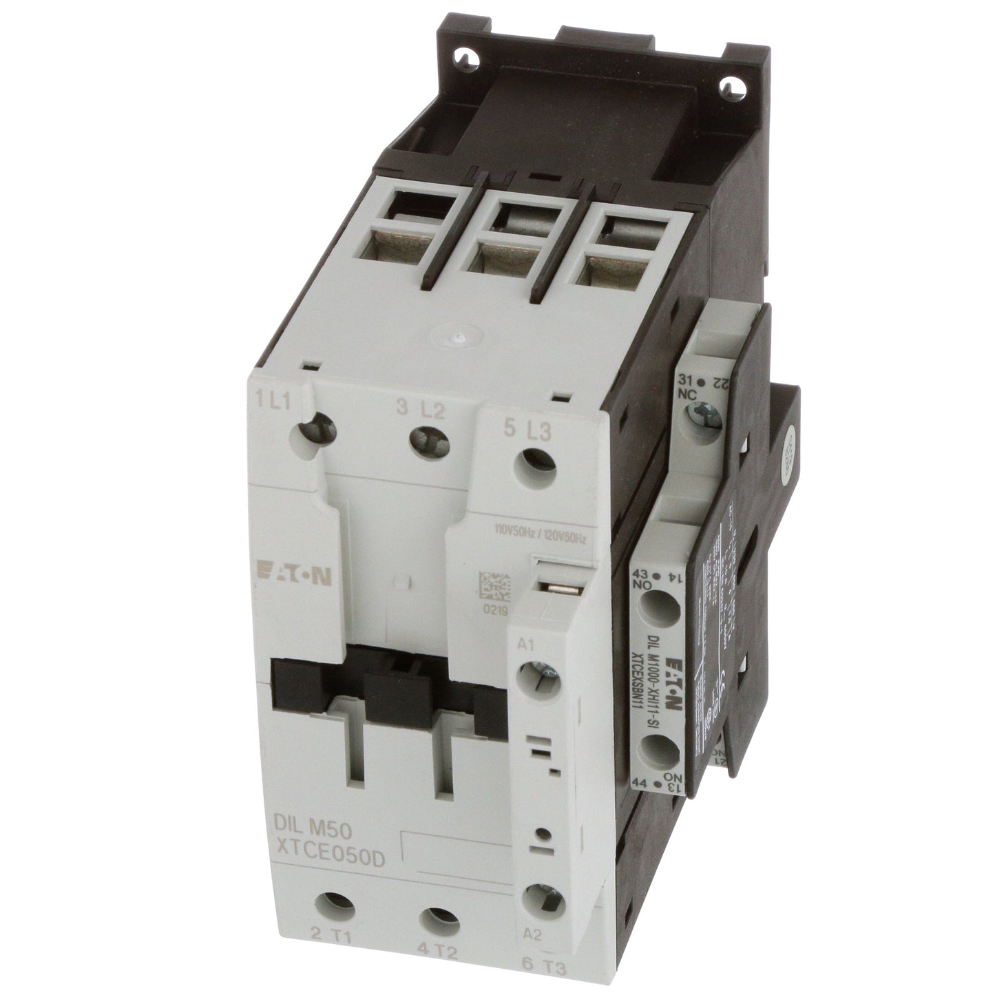 Eaton XTCE050DS1A Contactor | 3P 3Ph 50A 120V Coil XT Series