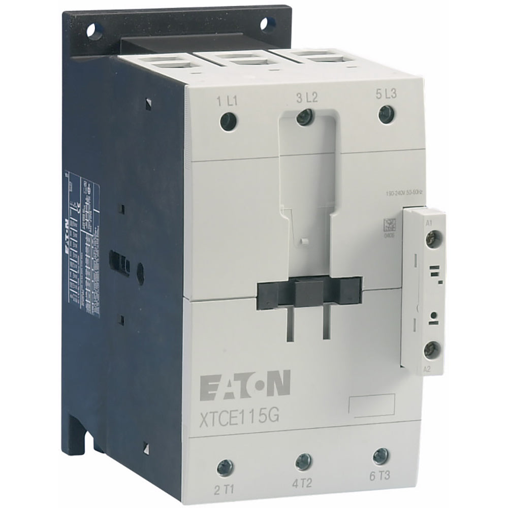Cutler Hammer XTCE150GS1T Contactor 3 pole 3 phase 600V 150A 24V coil XT Series