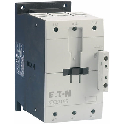 Cutler Hammer XTCE150GS1T Contactor 3 pole 3 phase 600V 150A 24V coil XT Series