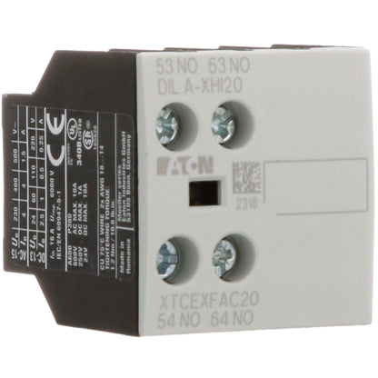 Cutler Hammer XTCEXFAC20 Motor Control | 6V 2NO XT Series