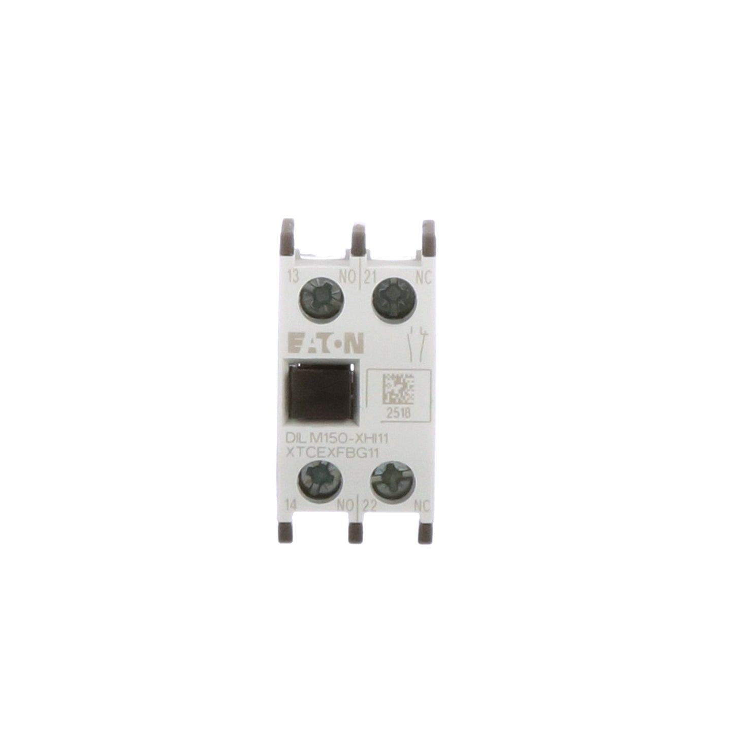 Cutler Hammer XTCEXFBG11 Contactor And Motor Starter Auxiliary 1NO/1NC 690 AC/220 DC XT Series