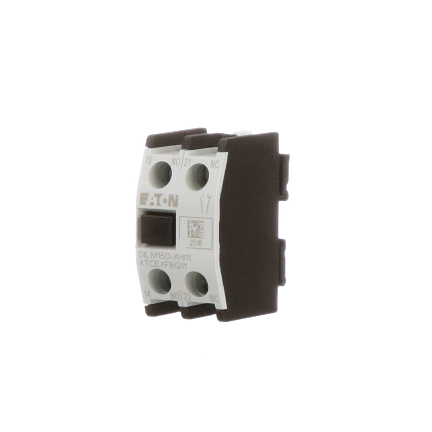 Cutler Hammer XTCEXFBG11 Contactor And Motor Starter Auxiliary 1NO/1NC 690 AC/220 DC XT Series