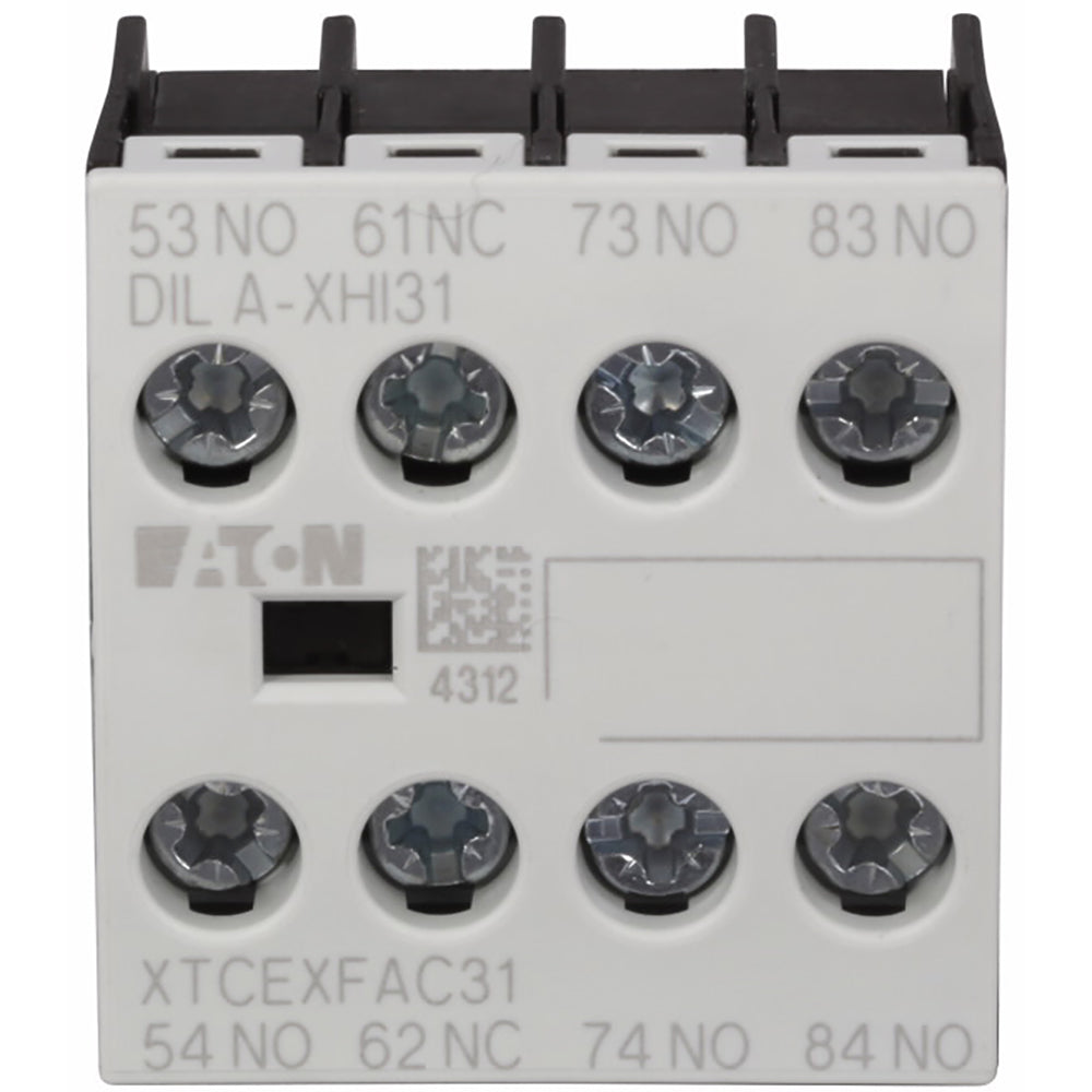 Cutler Hammer XTCEXFBG40 Contactor And Motor Starter Auxiliary 4NO 690V AC/220V DC XT Series