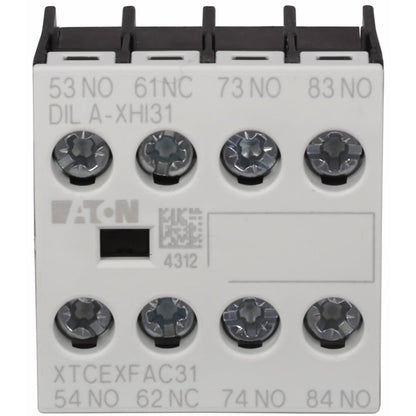 Cutler Hammer XTCEXFBG40 Contactor And Motor Starter Auxiliary 4NO 690V AC/220V DC XT Series