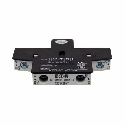 Cutler Hammer XTCEXSBN11 Contactor And Motor Starter Auxiliary | 1NO/1NC 690 AC/220 DC XT Series
