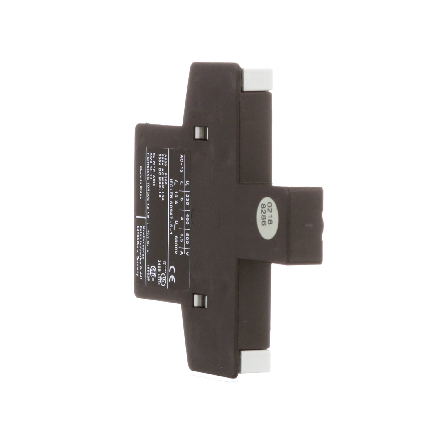 Cutler Hammer XTCEXSCC11 Motor Control | 690 V AC/220 V DC 1NO/1NC XT Series