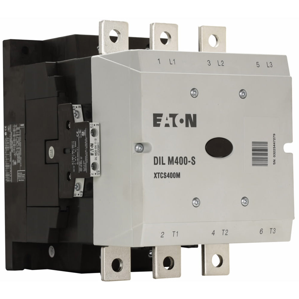 Cutler Hammer XTCS400M22A Contactor | 3P 3PH 600V 400A 110V Coil XT Series