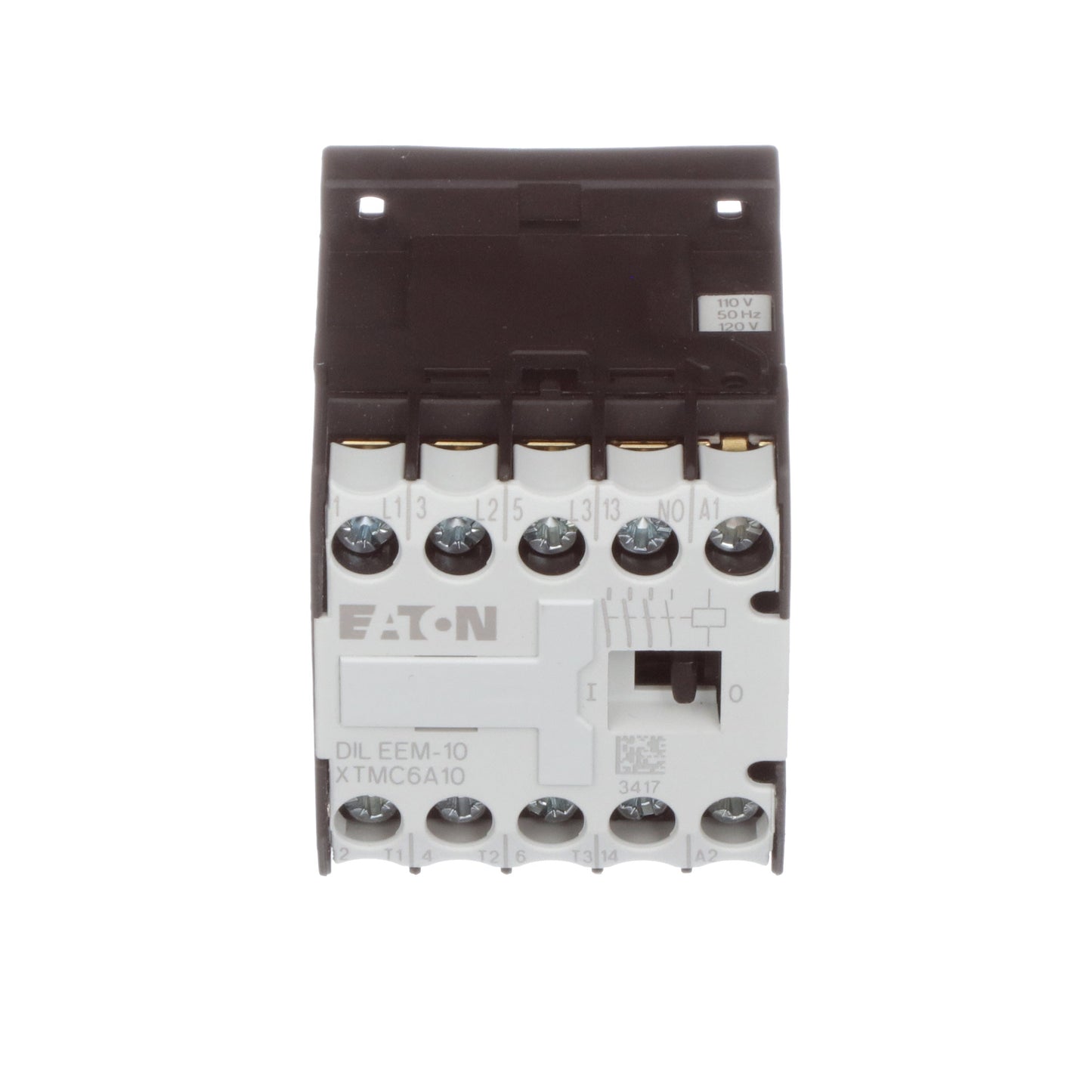Eaton XTMC6A10A Contactor | 110 VAC 1 NO XT