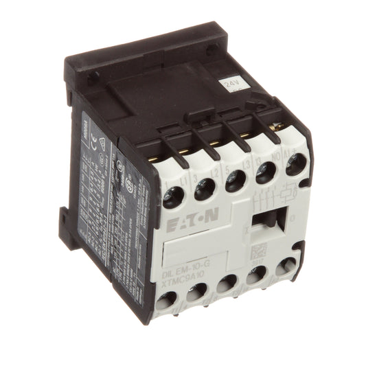 Eaton XTMC9A10TD Contactor | 24 VDC Coil 1 NO Aux Contacts XT