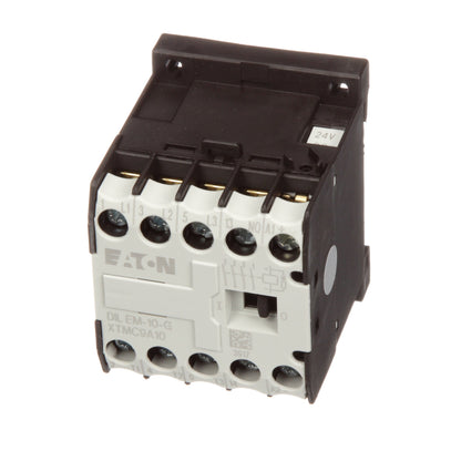 Eaton XTMC9A10TD Contactor | 24 VDC Coil 1 NO Aux Contacts XT