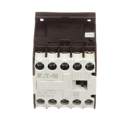 Eaton XTMC9A10TD Contactor | 24 VDC Coil 1 NO Aux Contacts XT