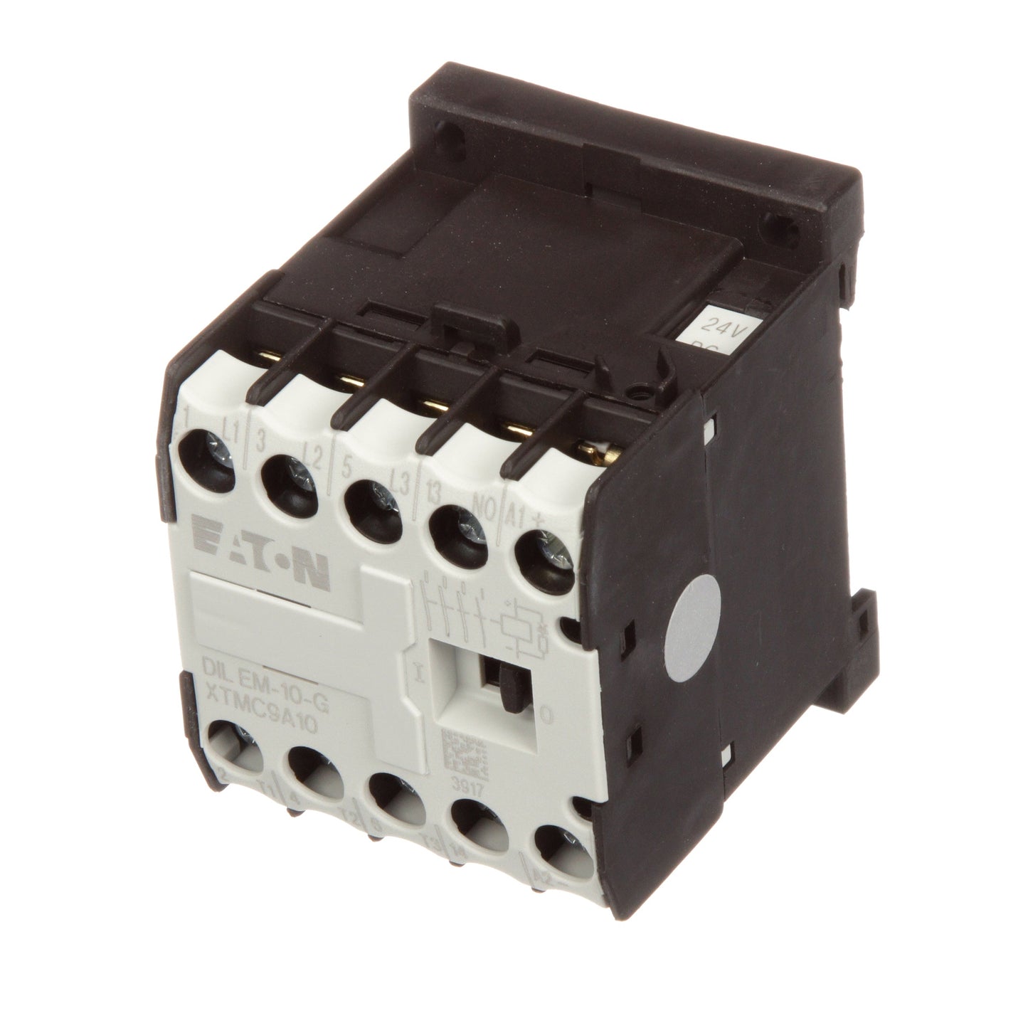 Eaton XTMC9A10TD Contactor | 24 VDC Coil 1 NO Aux Contacts XT