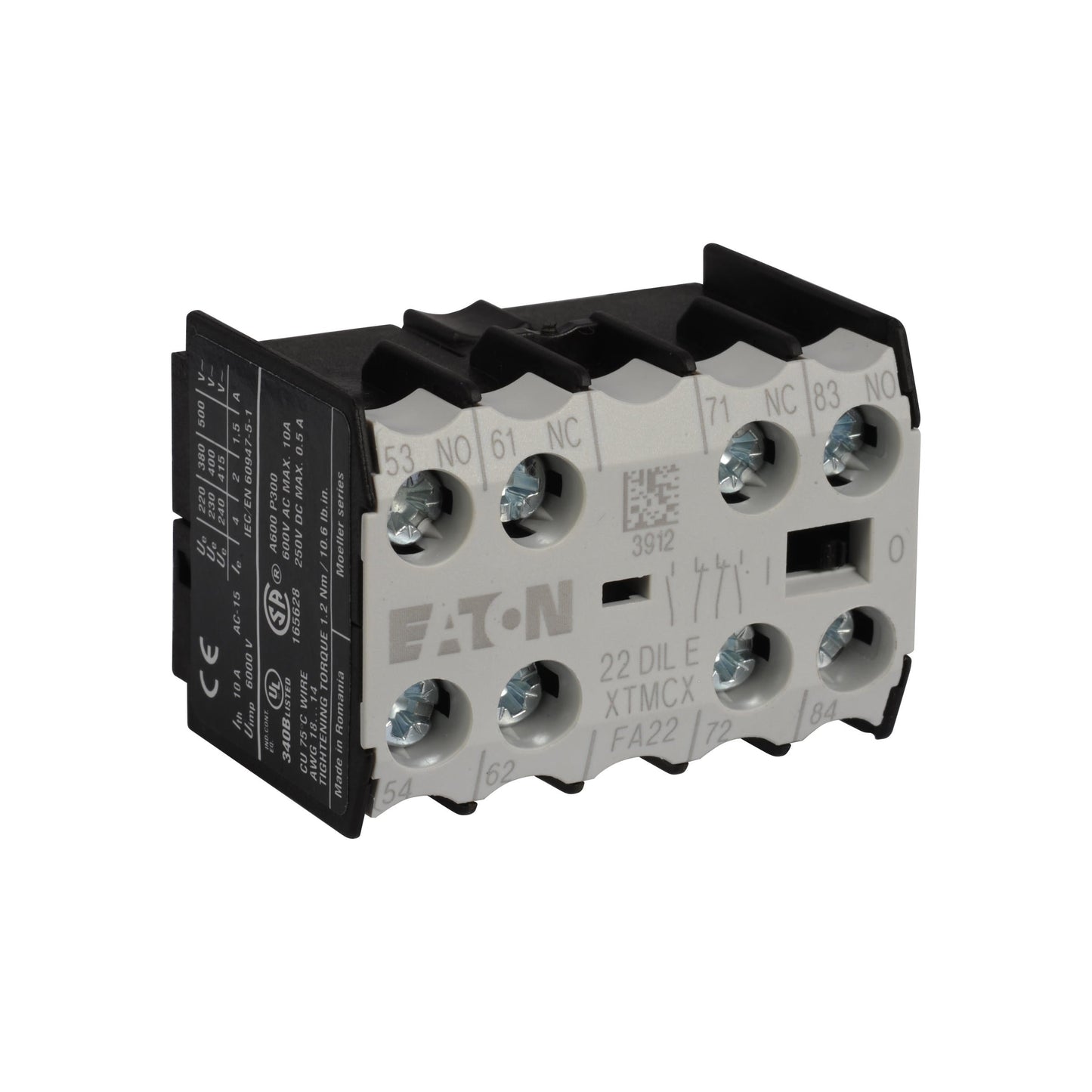 XTMCXFA22 Cutler Hammer XT Series Contactor And Motor Starter Auxiliaries - Essential Electric Supply