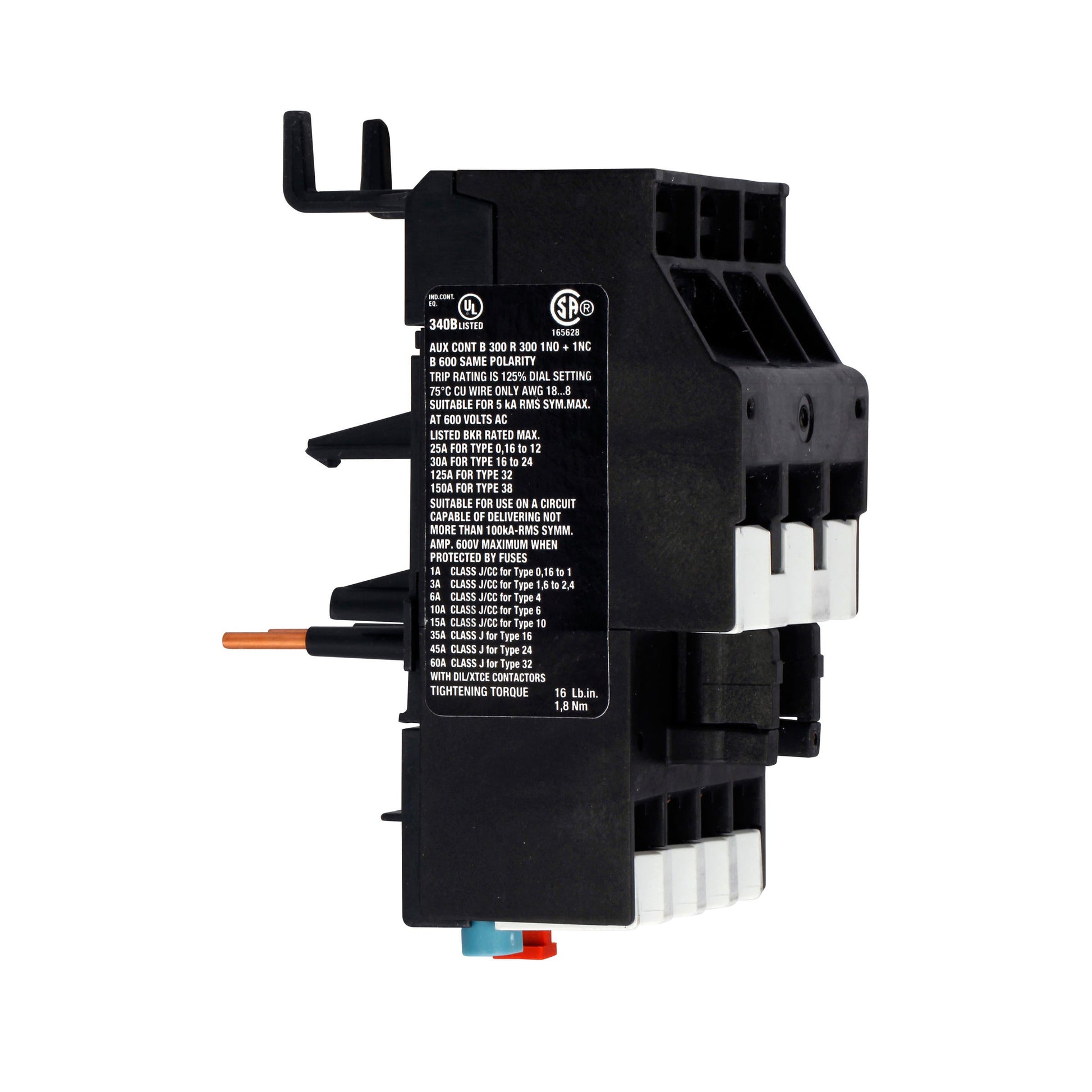 XTOB010DC1DP Cutler Hammer XT IEC Bimetallic Overload Relay - Essential Electric Supply