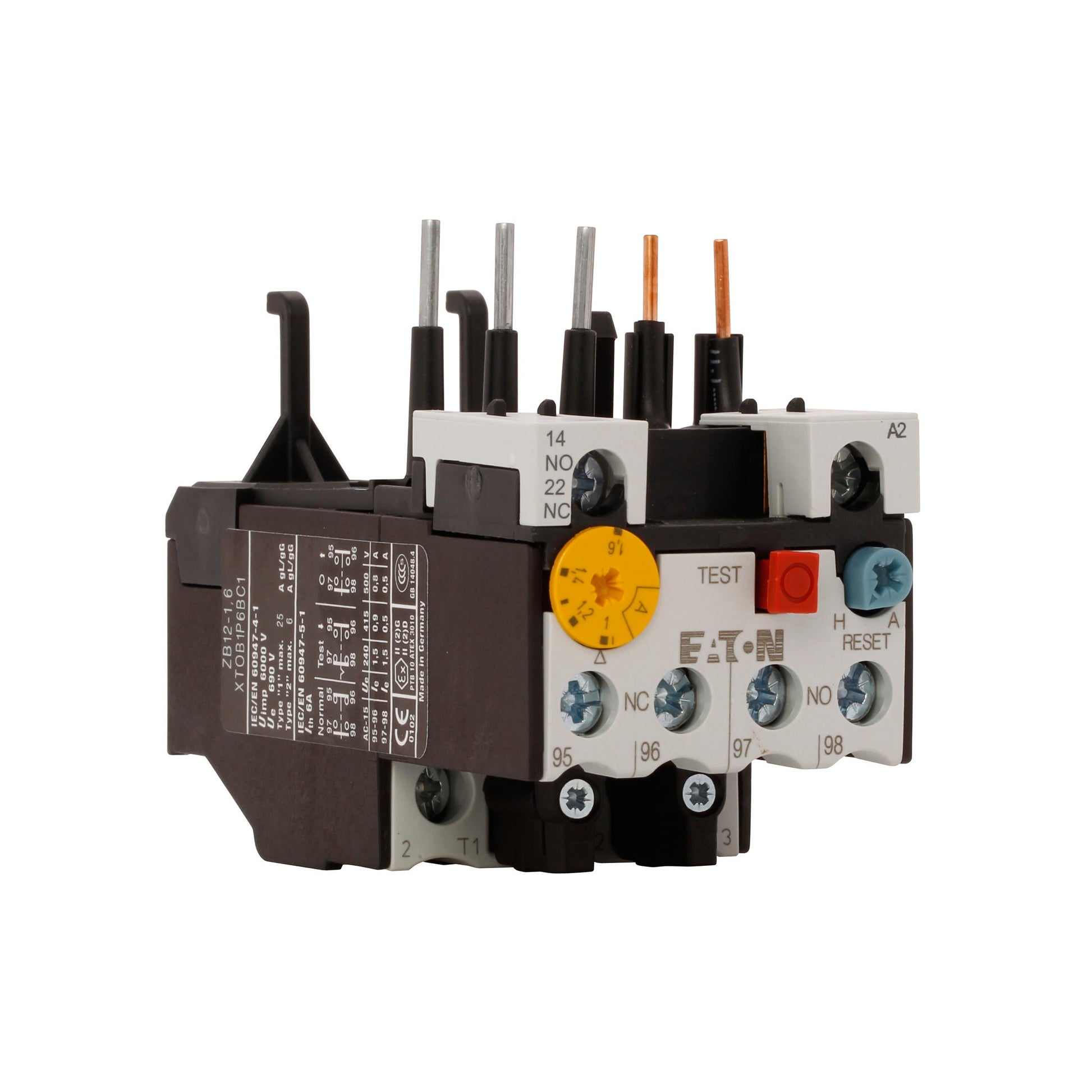 XTOB1P6BC1 Eaton XT IEC Bimetallic Overload Relay - Essential Electric Supply