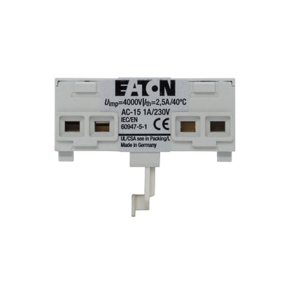 XTPAXFA11 Eaton Front Auxiliary Contact 1NO+1NC - Essential Electric Supply