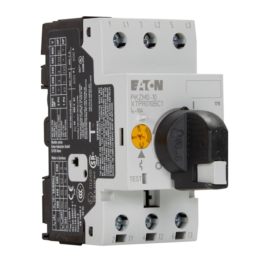 Eaton Moeller XTPR010BC1 Motor Control Part And Accessory