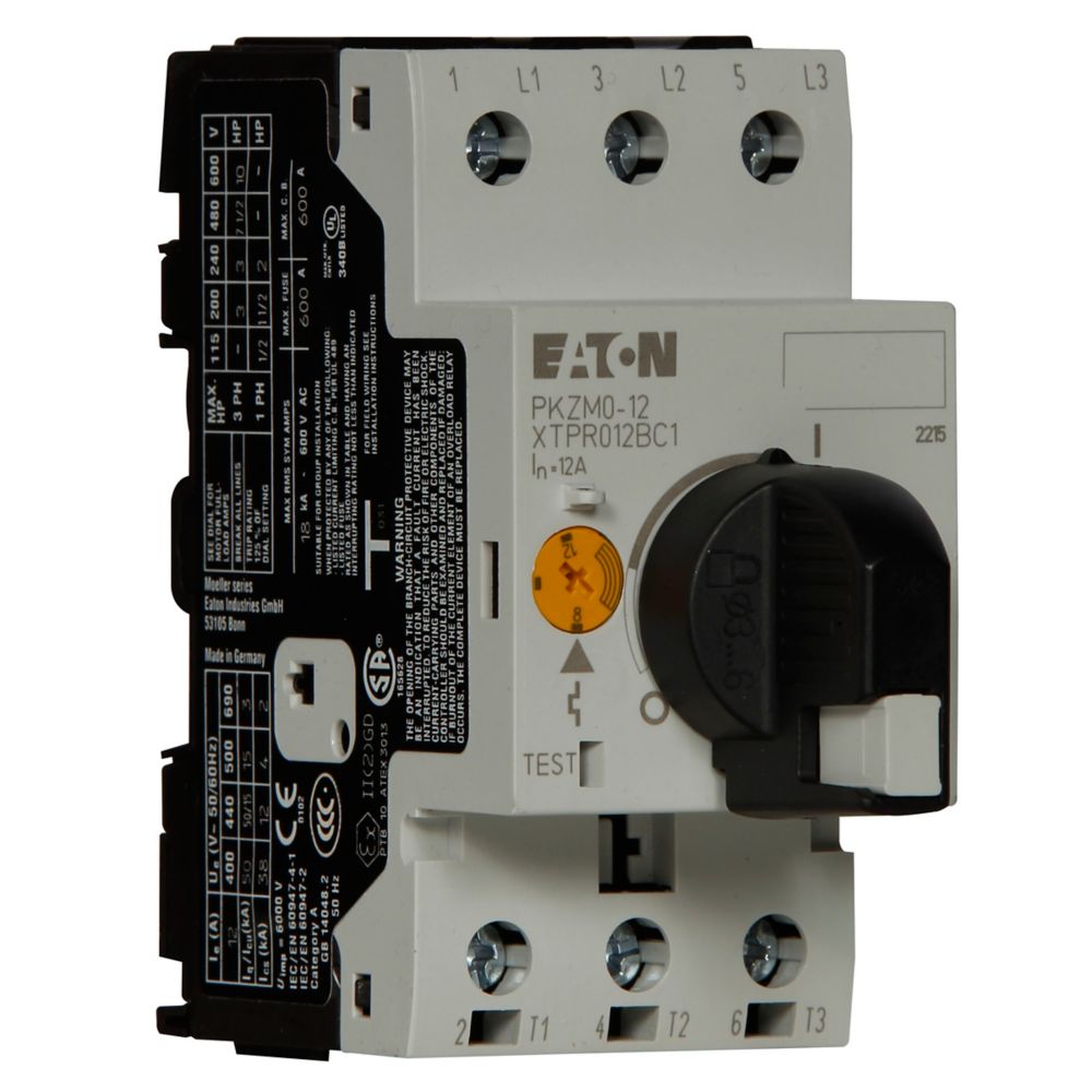 Eaton XTPR012BC1 Motor Control 12A