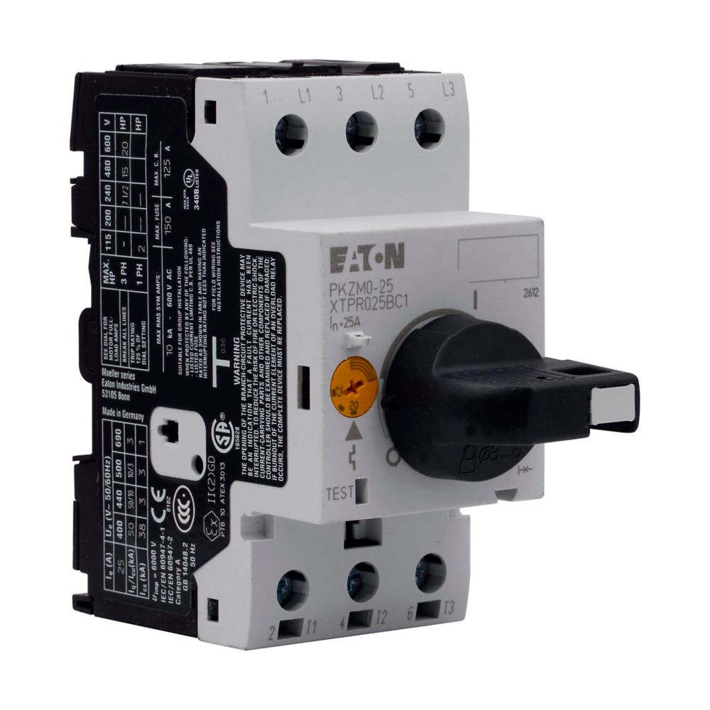Eaton Moeller XTPR025BC1 Motor Control Part And Accessory