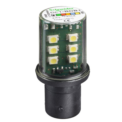 Square D DL1BDB1 Indicator Lights LED 24V AC/DC Red BA15D