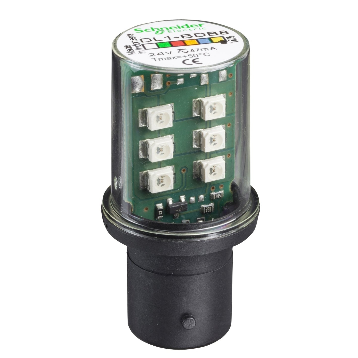 Square D DL1BDB8 Stack Lights | 24V AC/DC DL Series