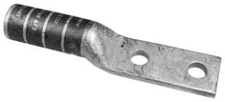 Burndy YA1C2N Compression Lug | 2-Hole 1 AWG 35kV 90Â°C