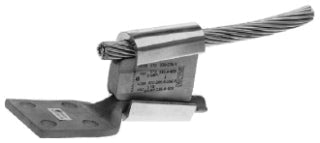 Burndy YA2CA1 Compression Terminal Electrical Connector | 35kV 90Â°C 1-Hole 5/16" Stud