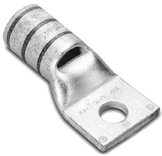 Burndy YAV28L12BOX Copper Ring Terminal | 4/0 AWG 1-Hole 1/2-Inch Stud Uninsulated