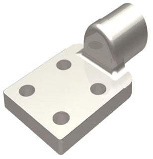 Burndy YCAB394N Copper Compression Lug Electrical Connector 4-Hole NEMA Standard